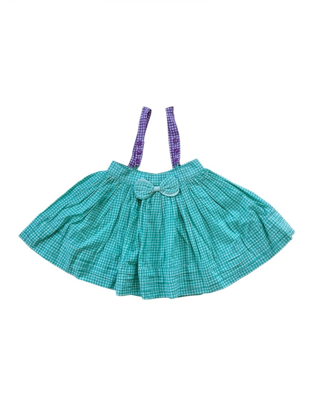 NWT Lola et Moi Gingham Plaid Dress Size 6M
